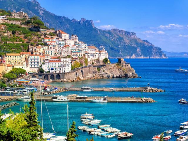 Apartament Scirocco - Amazing Flat With Terrace In The Center Amalfi Zewnętrze zdjęcie